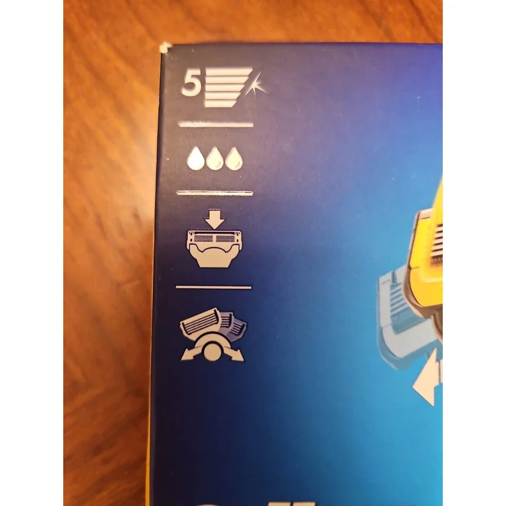 Gillette ProGlide Shield Men 5-Blade Razor (1 Handle & 2 Cartridges)